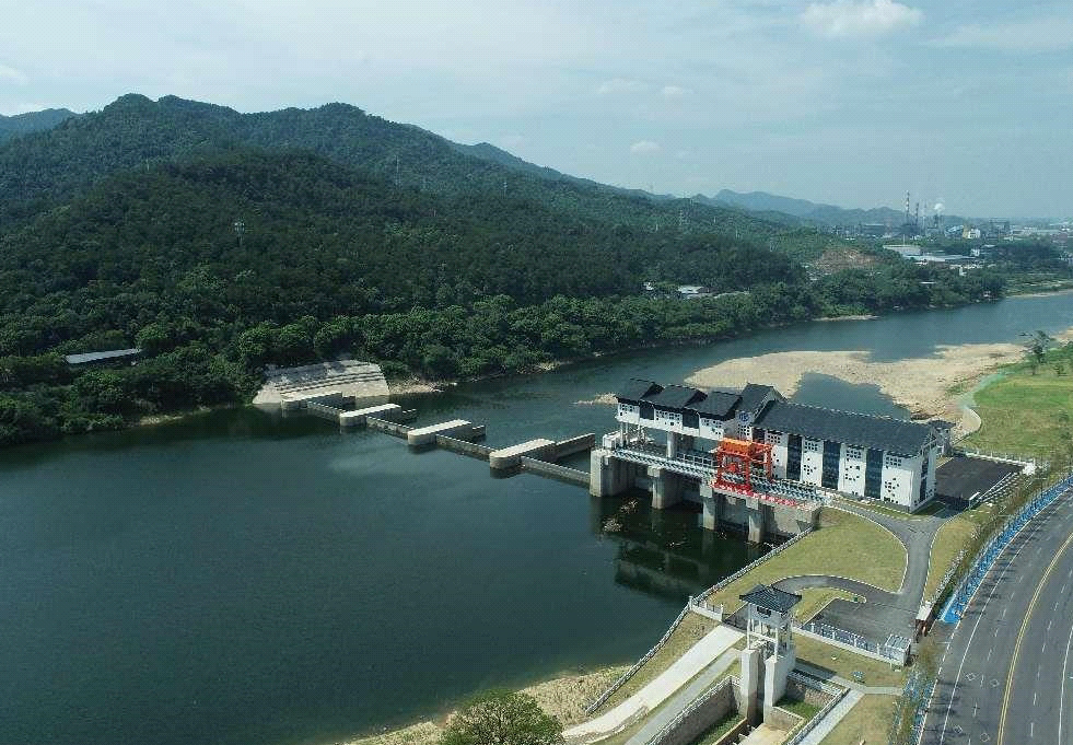 昌江百裏生态風光帶景德鎮水利樞紐工程